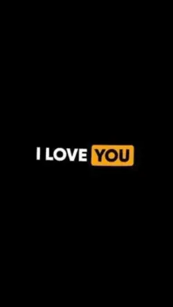 I love you 