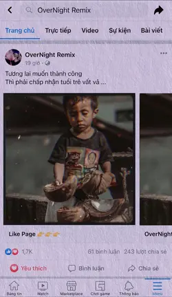 Mẫu pagefb +stt