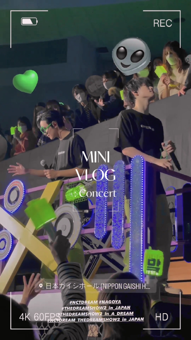 mini vlog konser