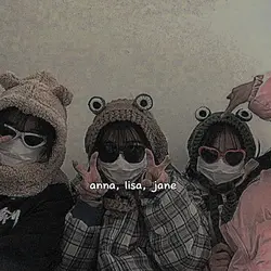 Trio friends 