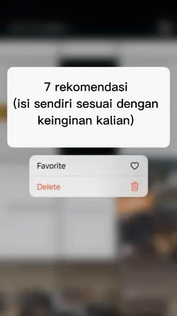 7 rekomendasi