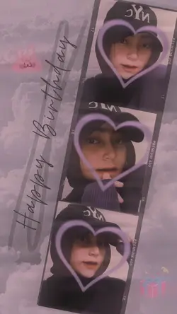 birthday template <3