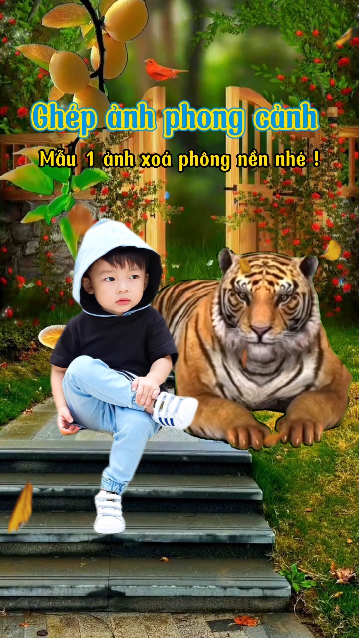 Ghép ảnh phong cảnh 