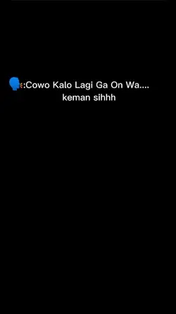 Cowo Kalo Lagi Gabut