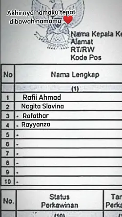 ganti nama keluarga