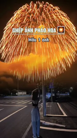 Ghép Ảnh Pháo Hoa