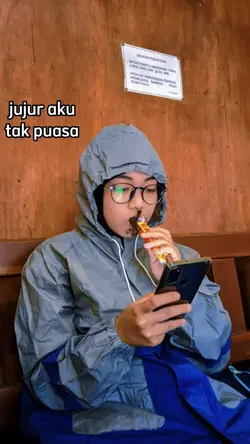 JUJUR, AKU TAK PUASA