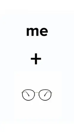Me with glasses