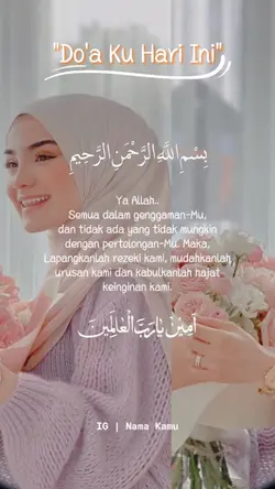 Do'a Ku Hari Ini