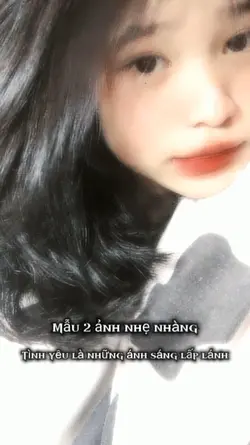 Mẫu 2 ảnh nhẹ nhàng