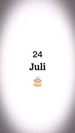 HBD 24 Juli 2022