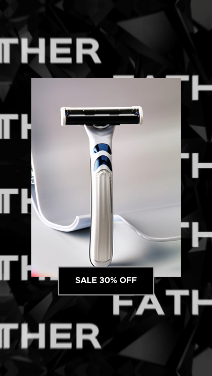 Rasoir pour hommes Fête des pères