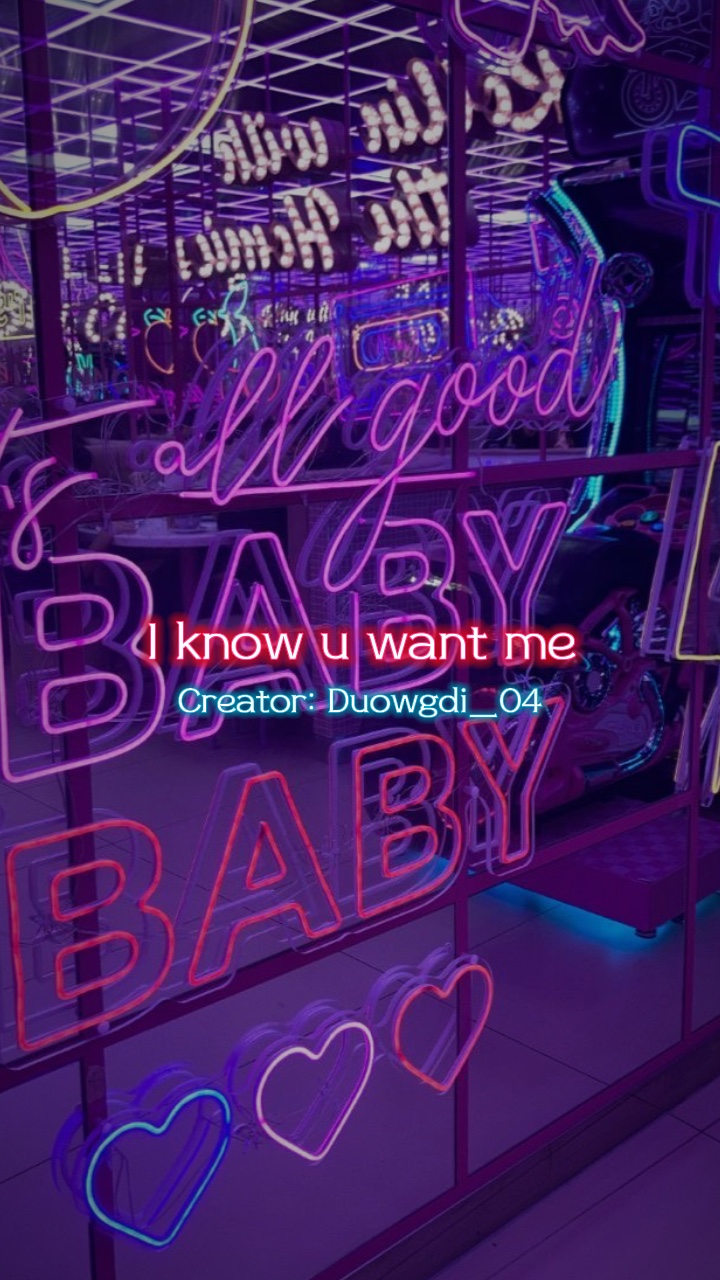 I know u want me