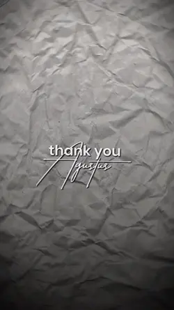 thank you August!