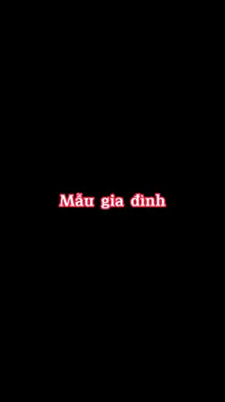 Mẫu gia đình