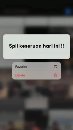 Hari ini ngapain aja