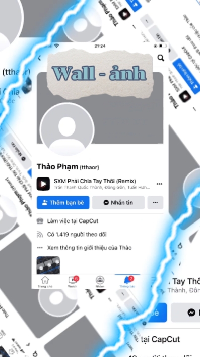 Wall fb - ảnh 