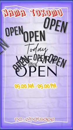 We Are Open