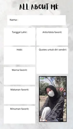 ALL ABOUT ME