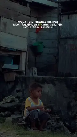 berusaha untuk tidak