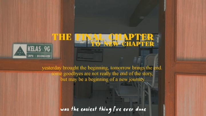 Le dernier chapitre