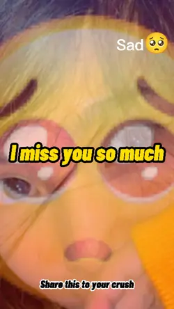 I miss you
