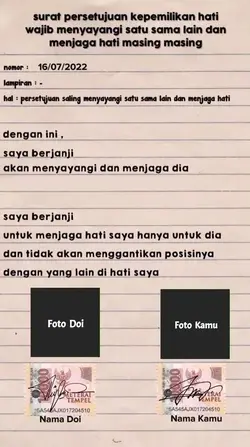 Surat perjanjian