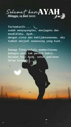 Selamat hari Ayah 
