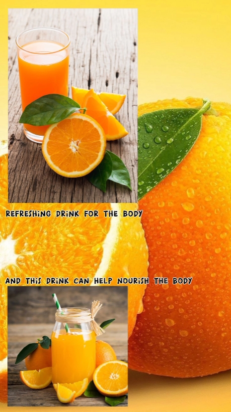 Anuncio de jugo de naranja