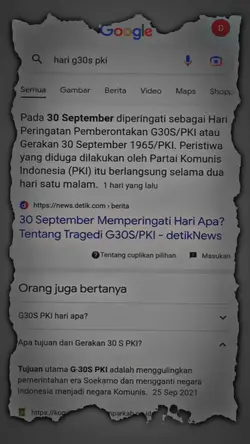 Hari G30s PKI