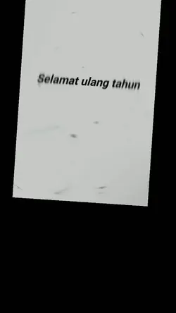 selamat ulg tahun