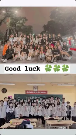 Mẫu 2 ảnh Nhóm lớp