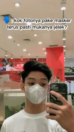 foto pake masker
