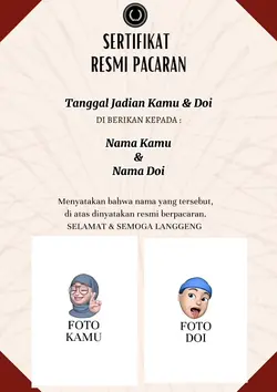 Sertifikat jadian