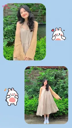 Mẫu 2 ảnh chill