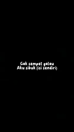 hayo kamu sibuk apa?