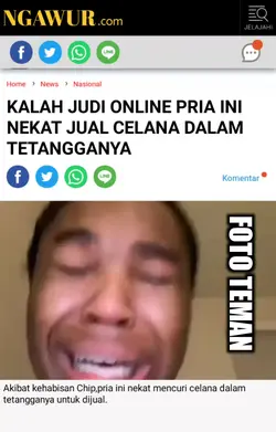MEME BERITA PRANK