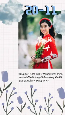 Mẫu ngày 20/11