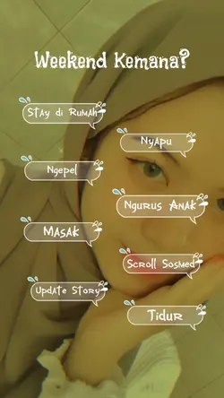 Weekend kemana?