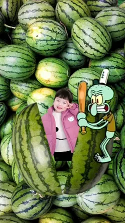 semangka imut