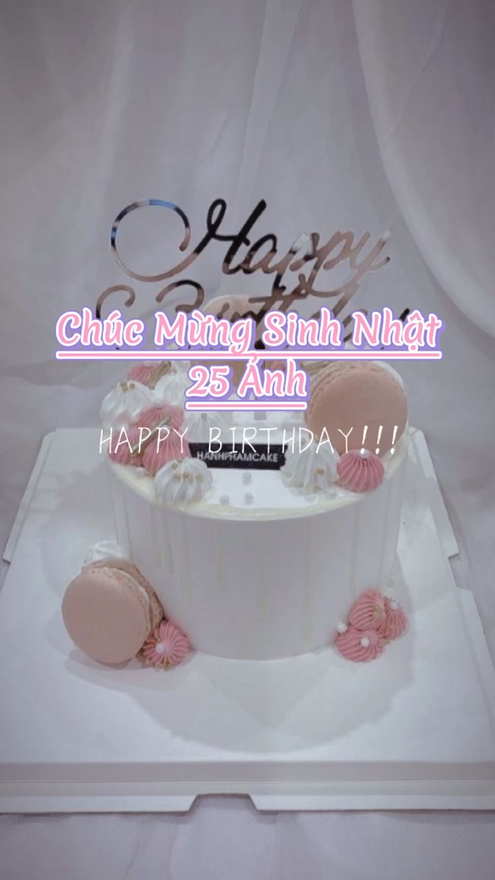 Sinh nhật 25 ảnh