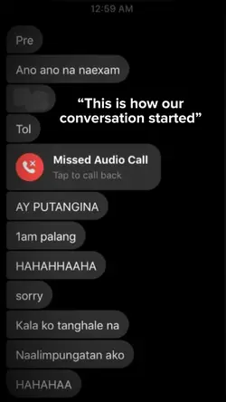 conversation started