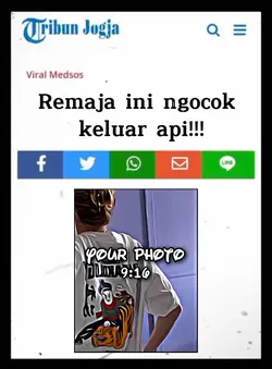 ganti foto teman