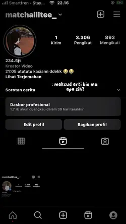 maksud arti bio mu