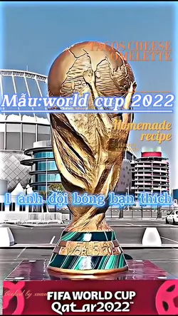 Mẫu world cup 2022