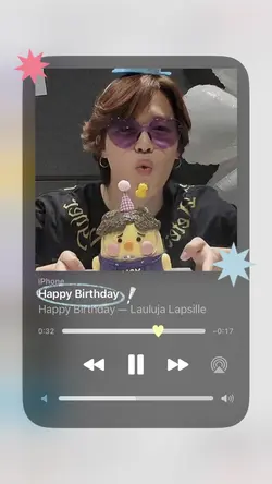 happy birthday <3