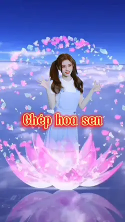 ghép hoa sen