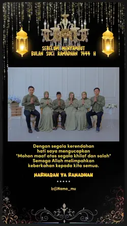 Menjelang Ramadhan 
