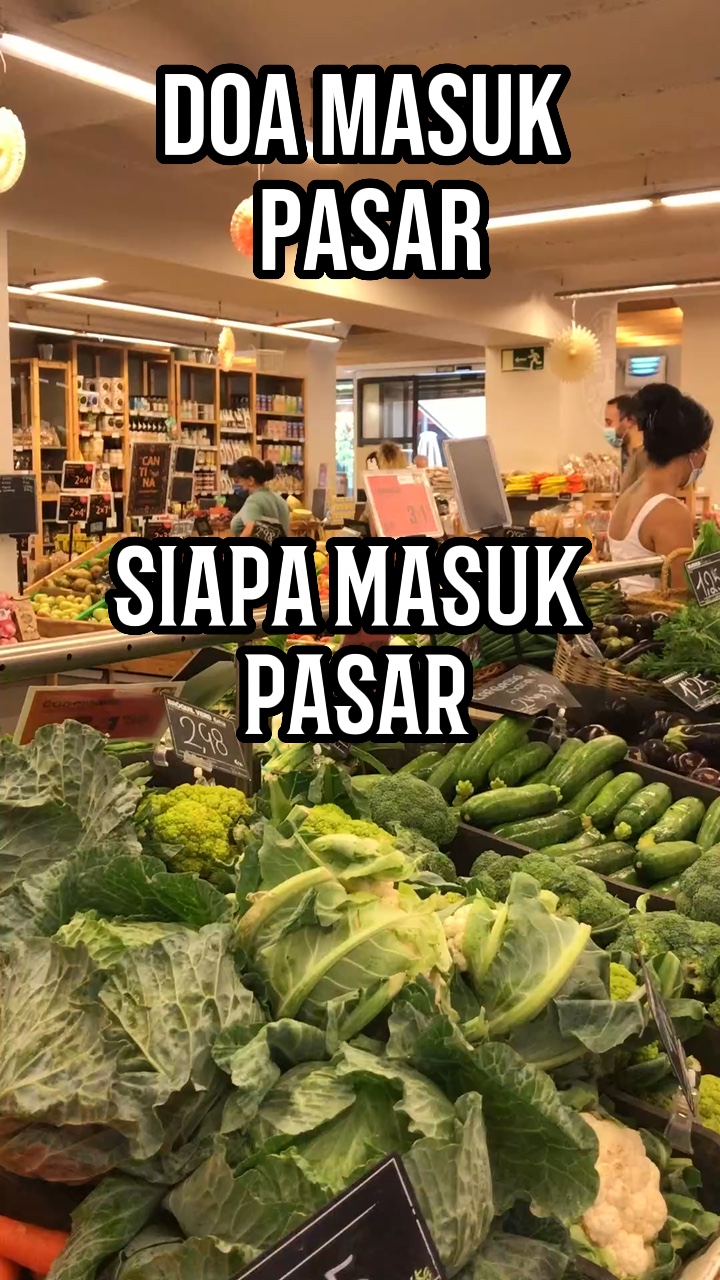 Doa Masuk Pasar