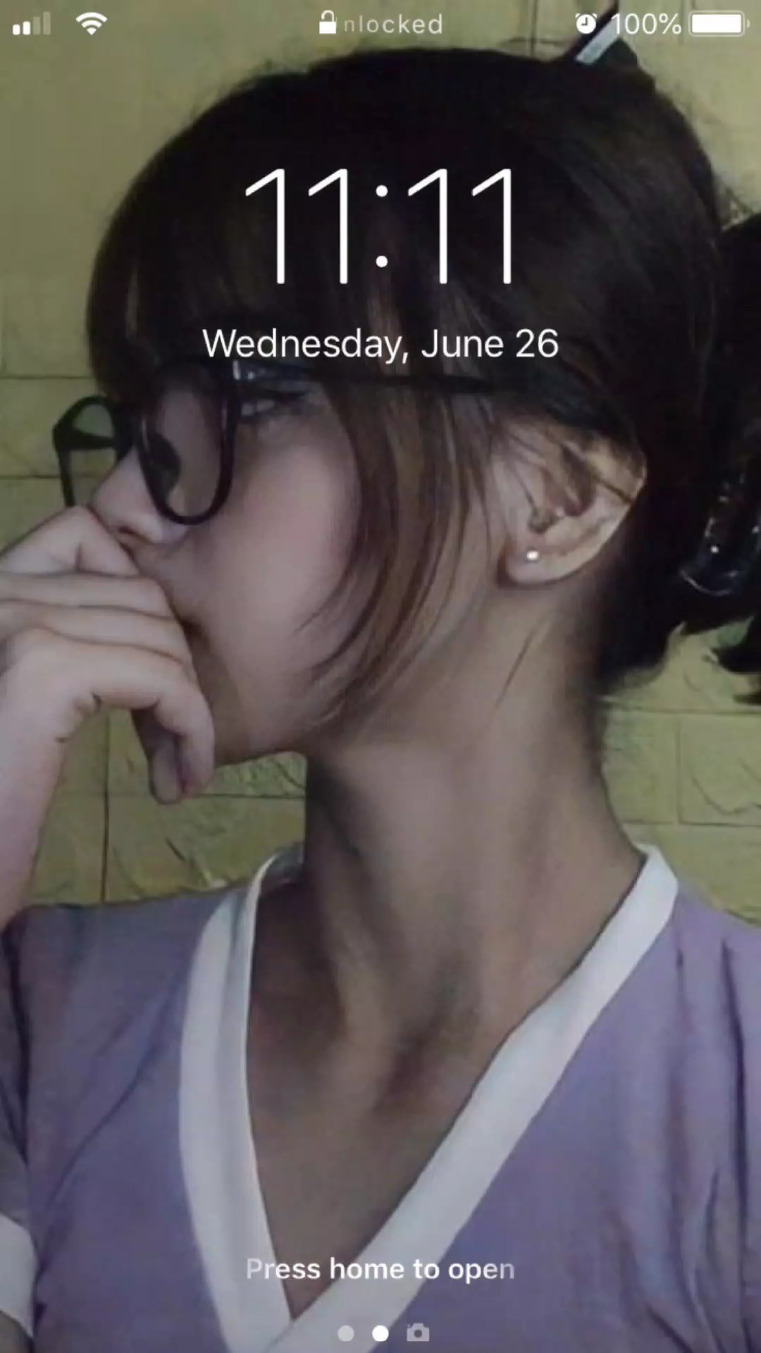 Pantalla de bloqueo de Iphone 
